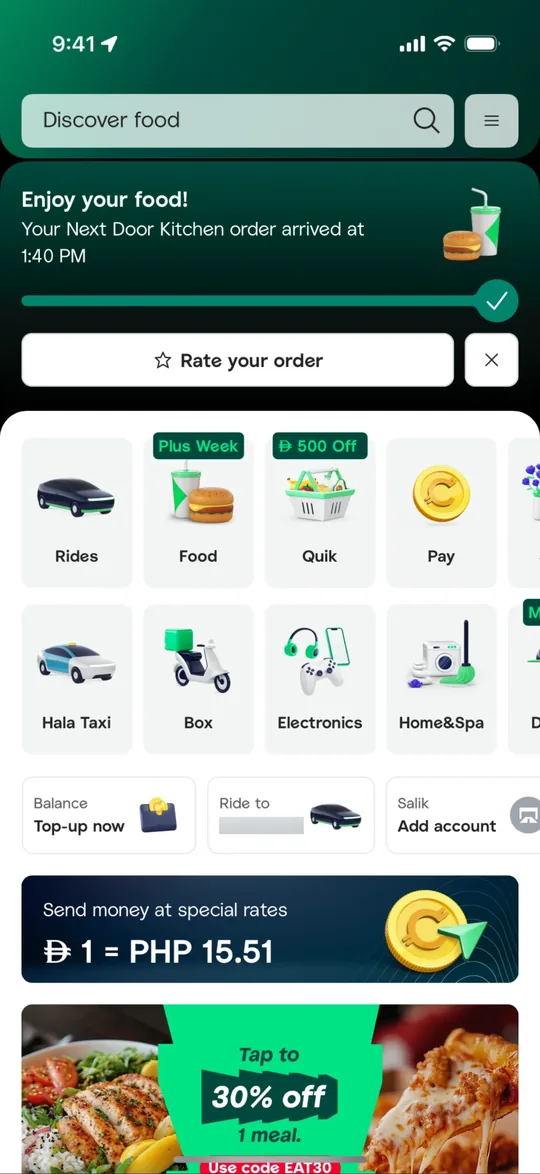 Super app app — Super app home