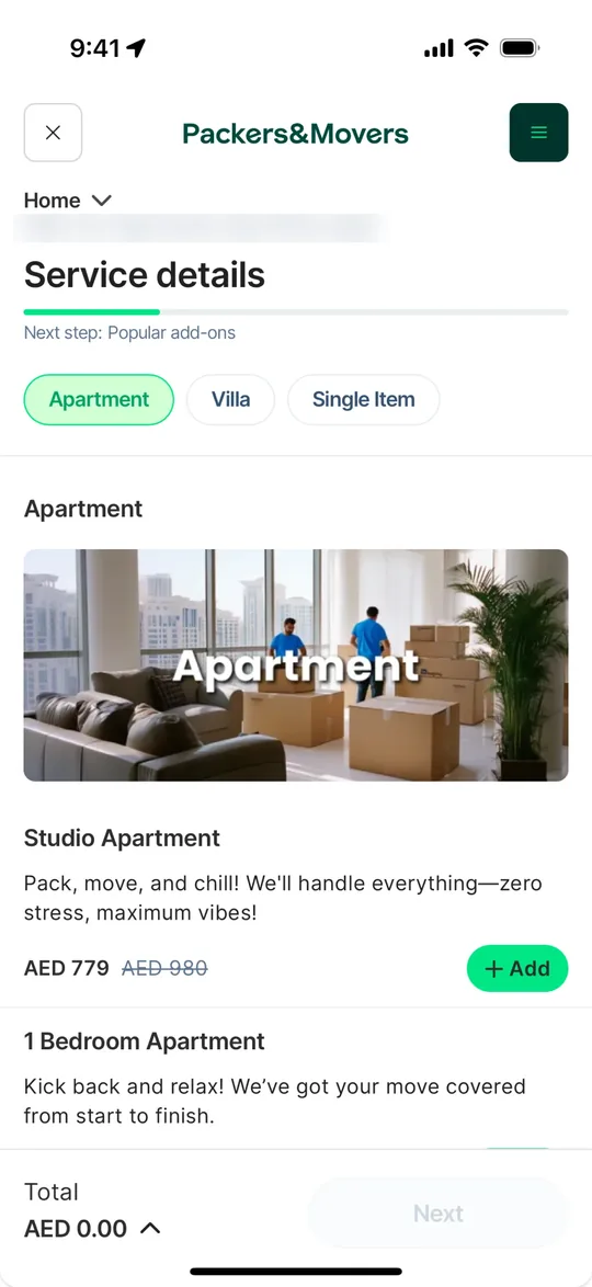 Super app app — Home services booking