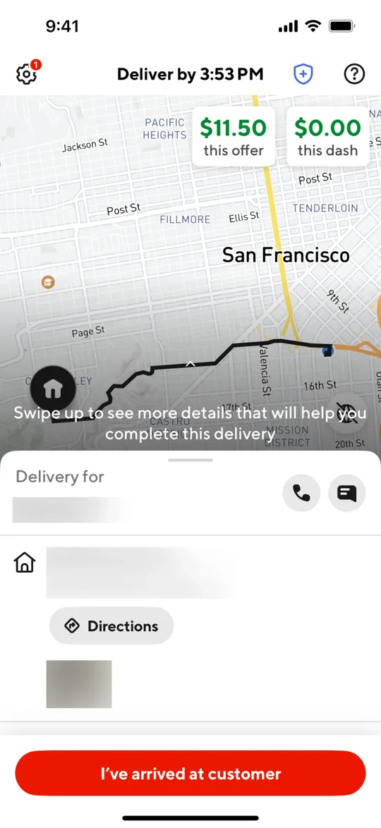 Careem Clone — Navigate to customer screen