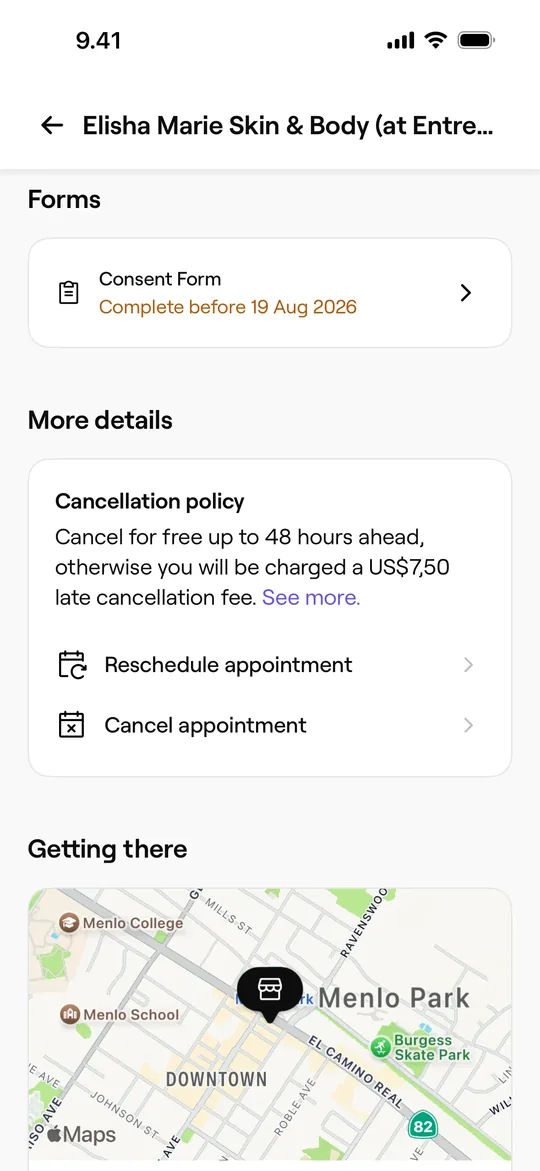 Sheba.xyz Clone — Add services screen