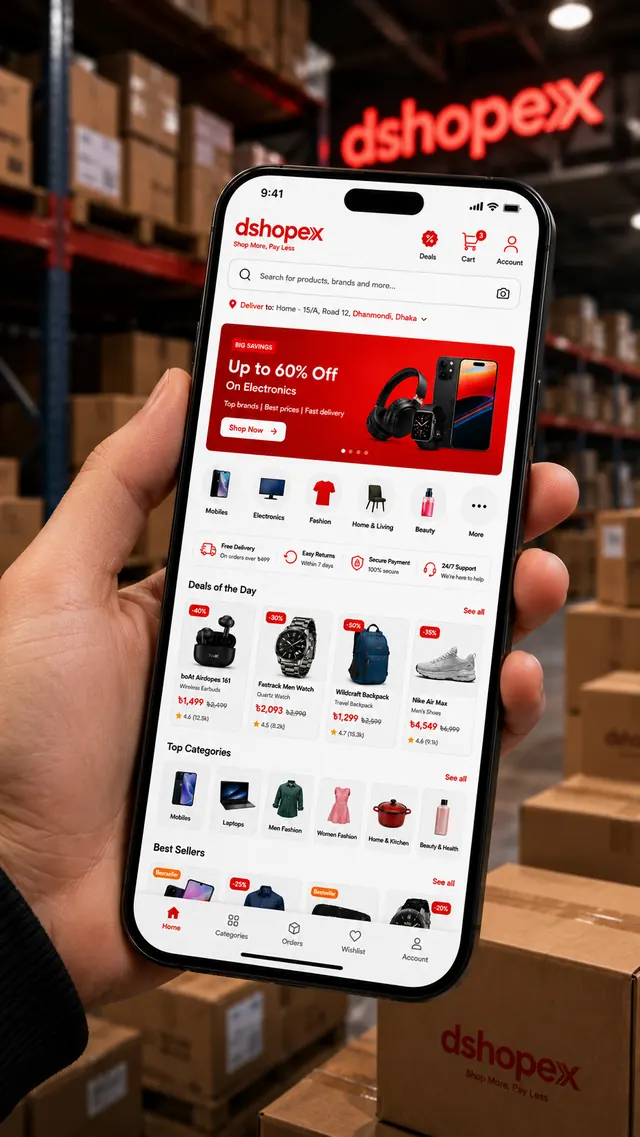 Pantalla de la app Marketplace